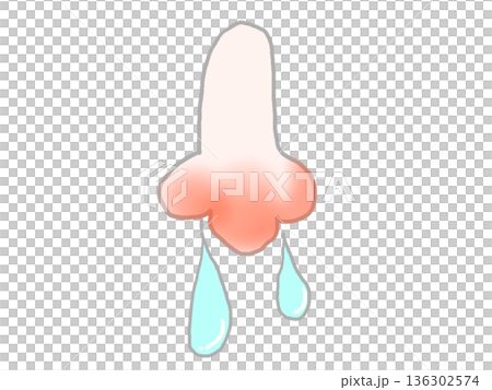 鼻子紅腫流鼻涕 136302574