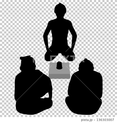 Half-dollar gambling in the Edo period 136303007