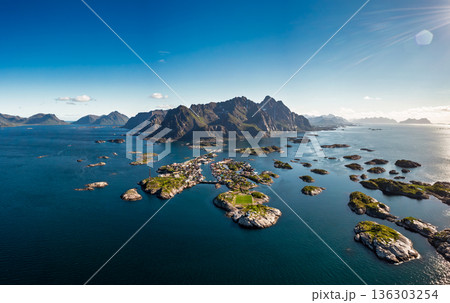 Henningsvaer Lofoten is an archipelago in the county of Nordland, Norway. 136303254
