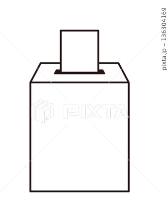 投票・アンケート・選挙のイラストアイコン 136304169