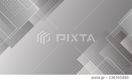 IT企業向けシルバーグラデーションのフレーム背景 16:9 IT企業向けシルバーグラデーションのフレーム背景 16:9 136305880