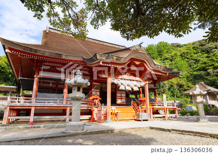 日御碕神社 拝殿 日沉宮 日御碕神社 拝殿 日沉宮 136306036