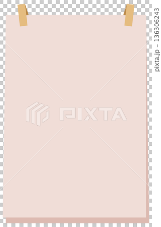 清潔感のあるタオル素材のベクターイメージ 清潔感のあるタオル素材のベクターイメージ 136306243