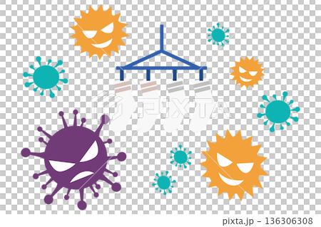 襪子沾染花粉和過敏原的示意圖 | 雪松花粉季及洗衣帶來的環境風險 136306308