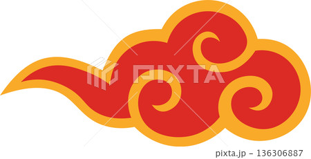 Chinese Traditional Cloud Clipart 136306887