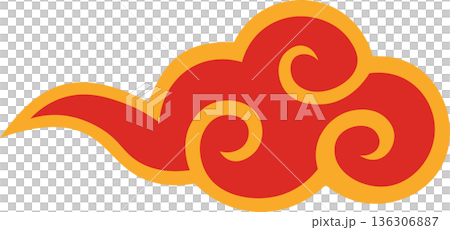 Chinese Traditional Cloud Clipart 136306887