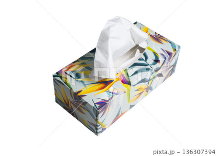 a box of paper tissues 136307394