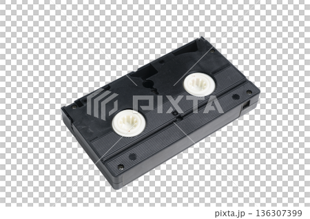 a VHS video cassette a VHS video cassette 136307399