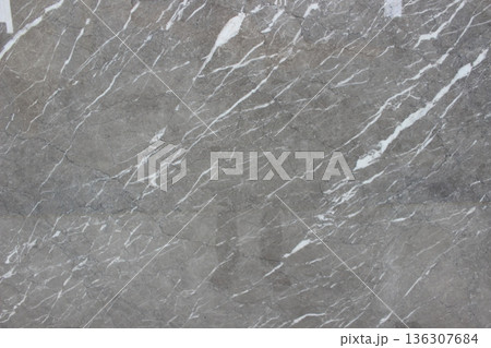 Pietra Grey marble texture with charcoal grey color and elegant modern thin white linear veins Pietra Grey marble texture with charcoal grey color and elegant modern thin white linear veins 136307684