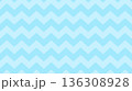 水色のシェブロンストライプのベクター背景イラスト素材 水色のシェブロンストライプのベクター背景イラスト素材 136308928