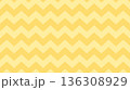 黄色のシェブロンストライプのベクター背景イラスト素材 黄色のシェブロンストライプのベクター背景イラスト素材 136308929