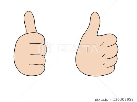 グッドな手 136308958