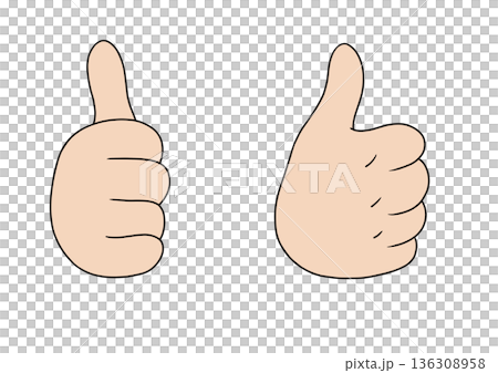 グッドな手 136308958