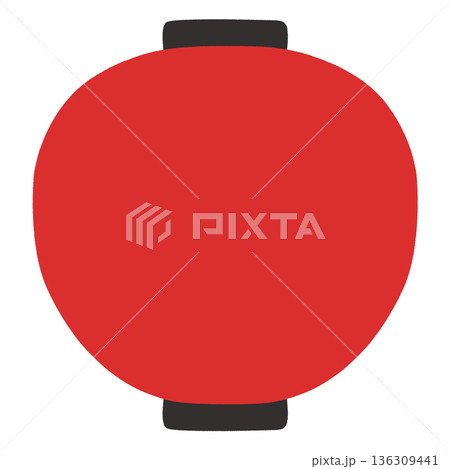 ちょうちんのイラスト 136309441