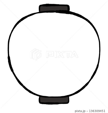 ちょうちんのイラスト 136309451