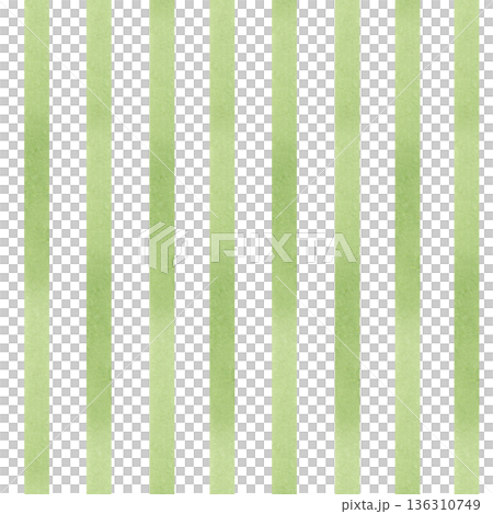 Striped pattern. Watercolor light green stripes on a white background. Good for postcards, invitations, greeting cards, wallpaper, textiles Striped pattern. Watercolor light green stripes on a white background. Good for postcards, invitations, greeting cards, wallpaper, textiles 136310749