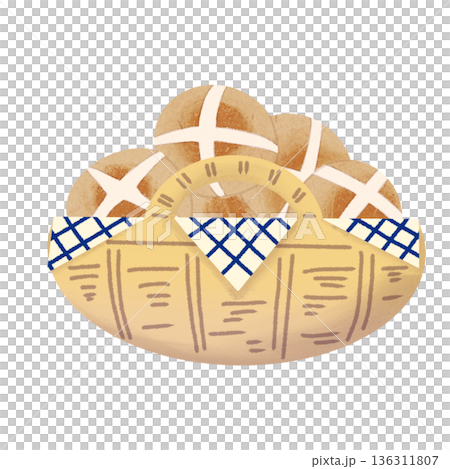 Hot cross buns eaten at Easter Hot cross buns eaten at Easter 136311807