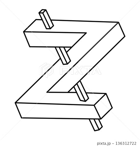 Impossible shapes. Web design elements. Optical Illusion objects. Line design. Sacred geometry figures. Optical art shapes. Impossible shapes. Web design elements. Optical Illusion objects. Line design. Sacred geometry figures. Optical art shapes. 136312722