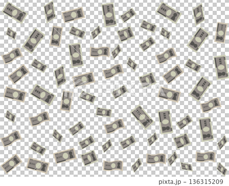 お金飛ぶ 136315209