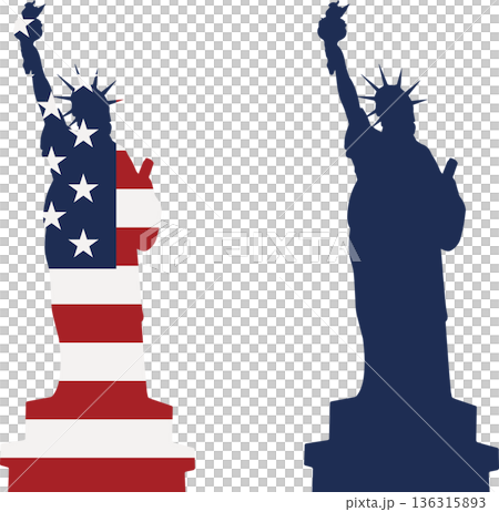 the statue of Liberty  136315893