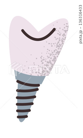 Dental crown implant tooth restoration 136316433