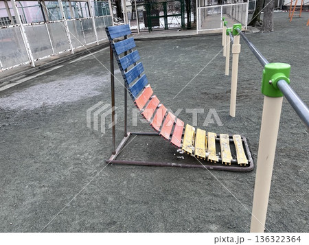 カラフルな逆上がり補助坂、補助板 カラフルな逆上がり補助坂、補助板 136322364
