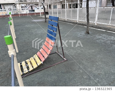 カラフルな逆上がり補助坂、補助板 カラフルな逆上がり補助坂、補助板 136322365