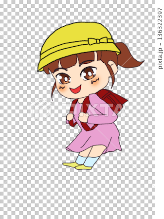 小学校1年生の女の子 小学校1年生の女の子 136322397