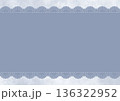 横長レース×もやもや(ブルー) 136322952