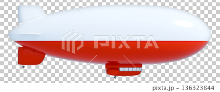 Airship - No Text - Red Airship - No Text - Red 136323844