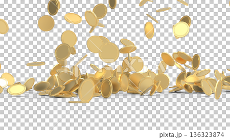 飄落的金幣CG 飄落的金幣CG 136323874