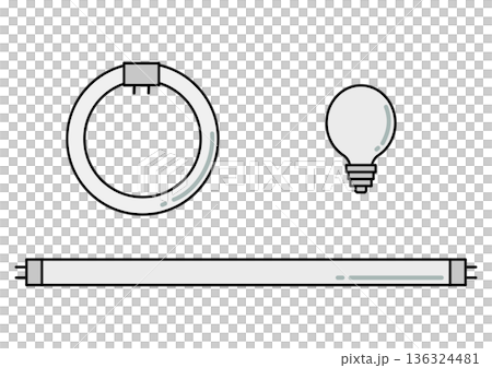 螢光燈套裝 136324481