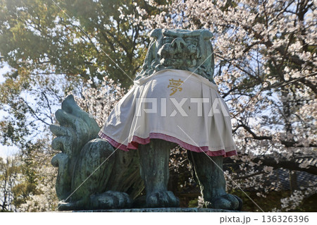 豊國神社・狛犬(大阪府・大阪市) 豊國神社・狛犬(大阪府・大阪市) 136326396