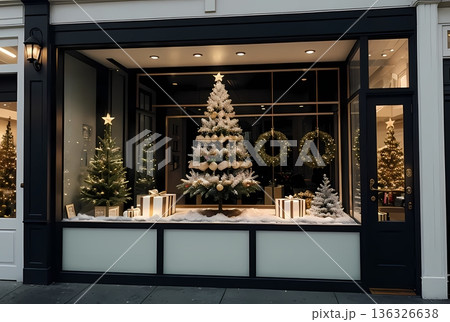 豪華なクリスマスデコレーション 136326638