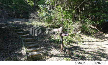 富幕山 登山道 136328259