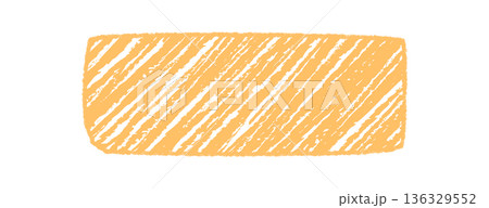 Hand drawn pastel crayon frame with diagonal sketch stripe. Organic rectangle with border and box style. Abstract background and text space for card label or invitation. Hand drawn pastel crayon frame with diagonal sketch stripe. Organic rectangle with border and box style. Abstract background and text space for card label or invitation. 136329552