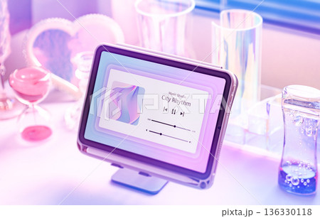 タブレットで音楽再生 136330118