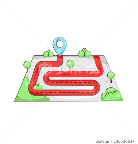 Illustration of route 136330637