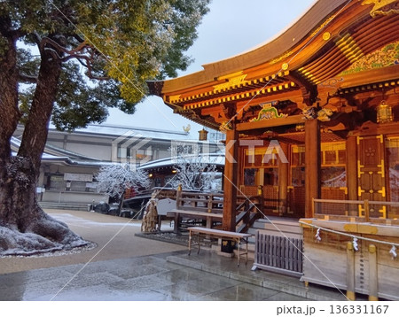 雪の降った日の湯島天満宮 雪の降った日の湯島天満宮 136331167