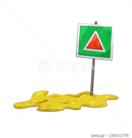 Illustration of oil spill Illustration of oil spill 136331776