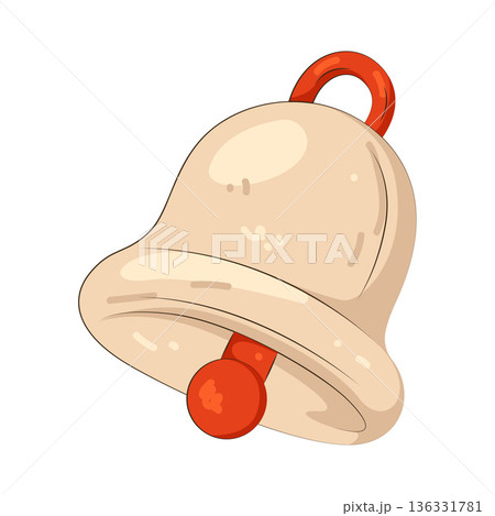 Illustration of bell Illustration of bell 136331781