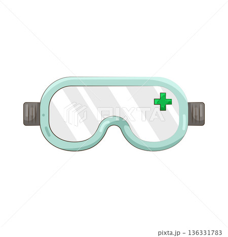 Illustration of Safety goggles 136331783