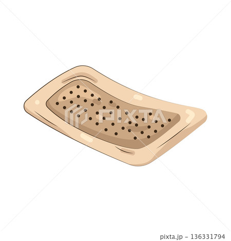 Illustration of bandage  136331794