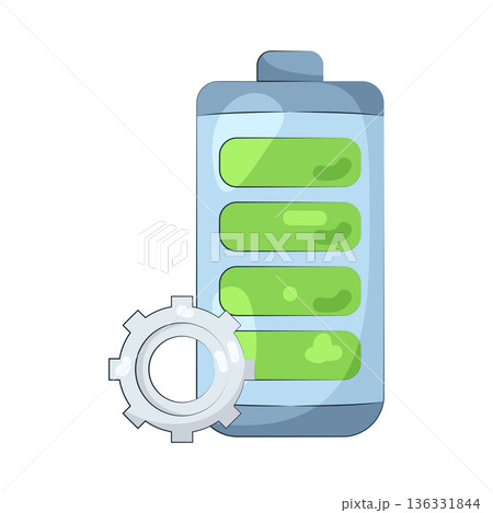 Illustration of Battery setting Illustration of Battery setting 136331844