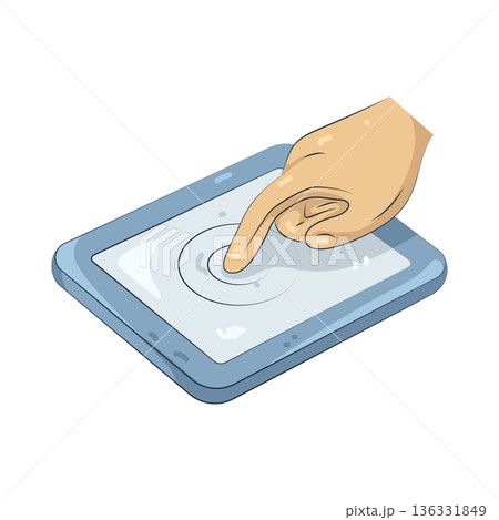 Illustration of Touch  136331849