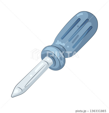 Illustration of screwdriver 136331865