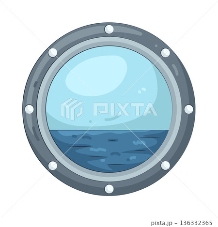 Illustration of porthole  136332365