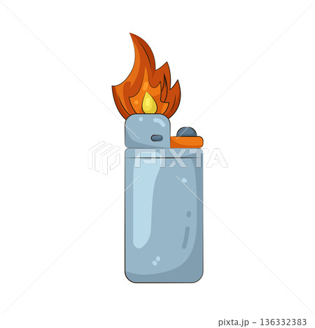 Illustration of lighter  136332383