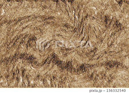 朽ちた木のザラザラした表面 136332540