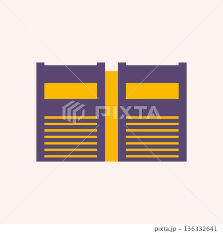 Shopping store building icon. 136332641